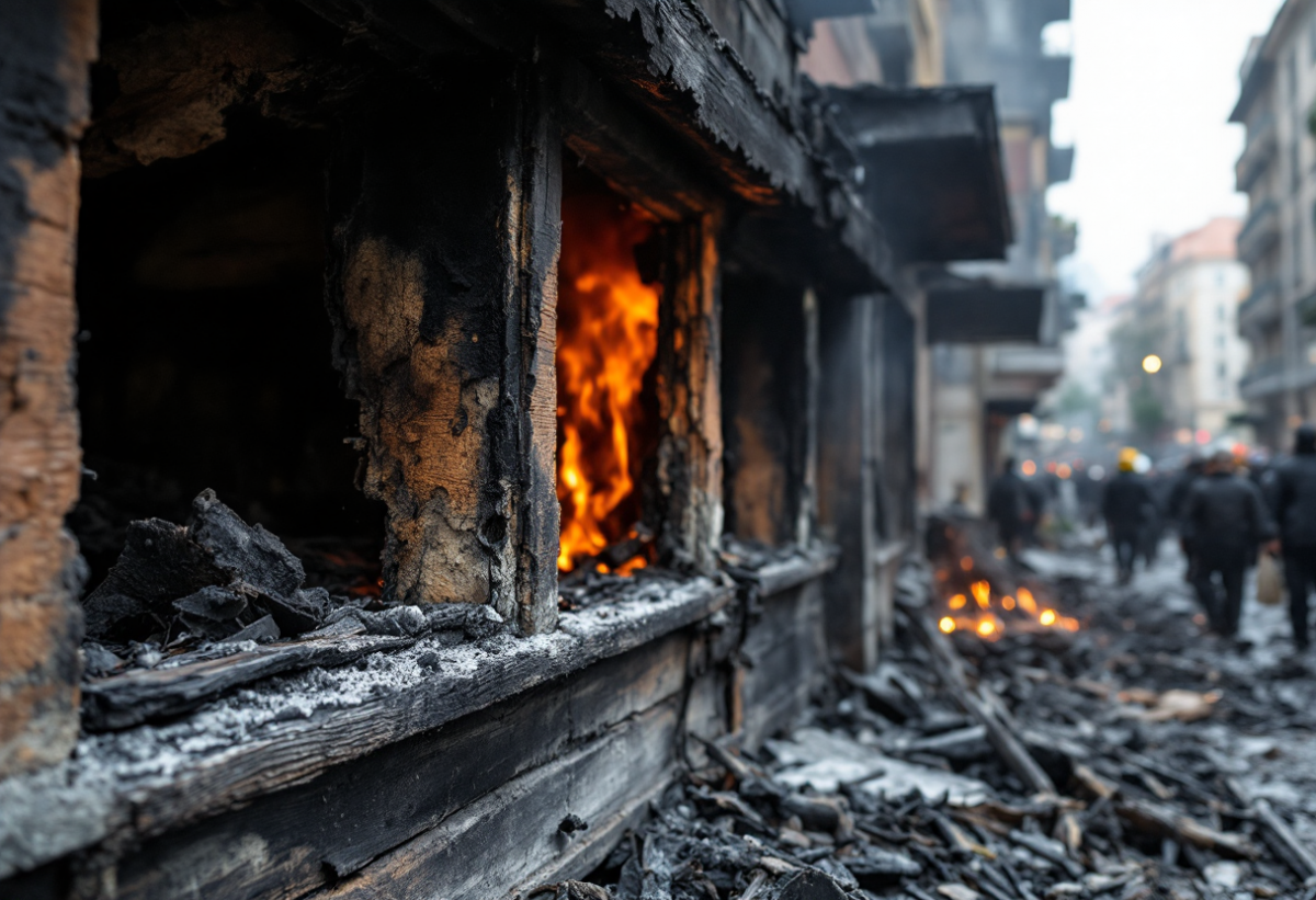 Tragedia a Torino: giovane cinese muore in incendio di appartamento