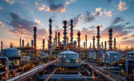 Immagine dell'incidente alla raffineria di Livorno