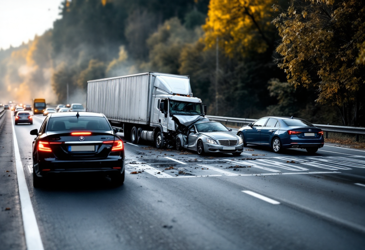 Incidente mortale sull'autostrada A1: due vittime e sei feriti