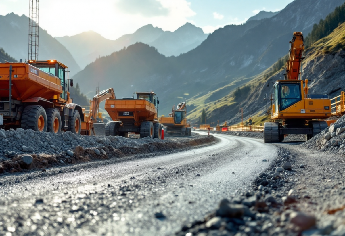 Infortunio mortale nel cantiere della tangenziale di Tirano