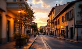 Mappa della diffusione della malaria a Trevignano