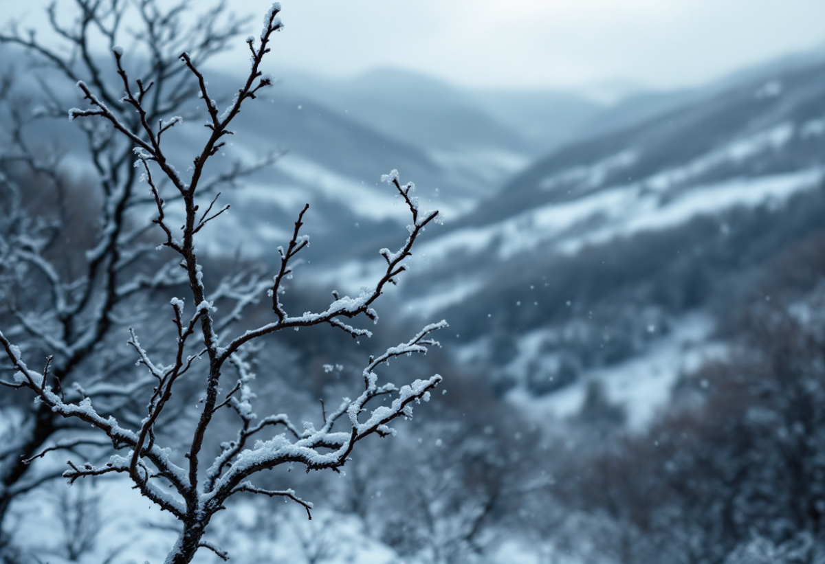 Maltempo in Italia: freddo e neve per le festività natalizie