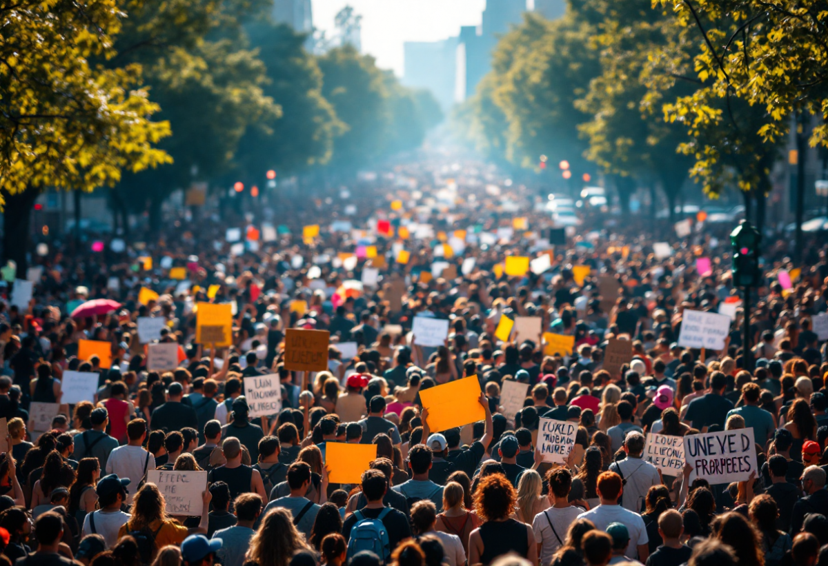 Manifestazione contro il ddl sicurezza: uniti per la libertà e i diritti