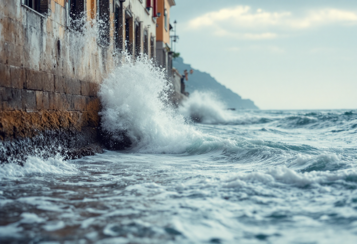 La mareggiata a Scilla: un fenomeno naturale da osservare