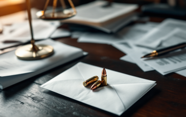 Proiettili recapitati a un avvocato a Padova