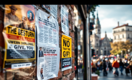 Immagine che rappresenta le divisioni politiche sui No Vax