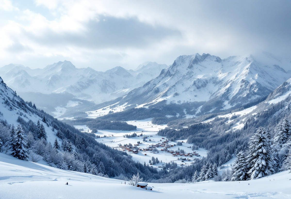 Neve sull'Appennino emiliano-romagnolo: un inverno che si fa sentire