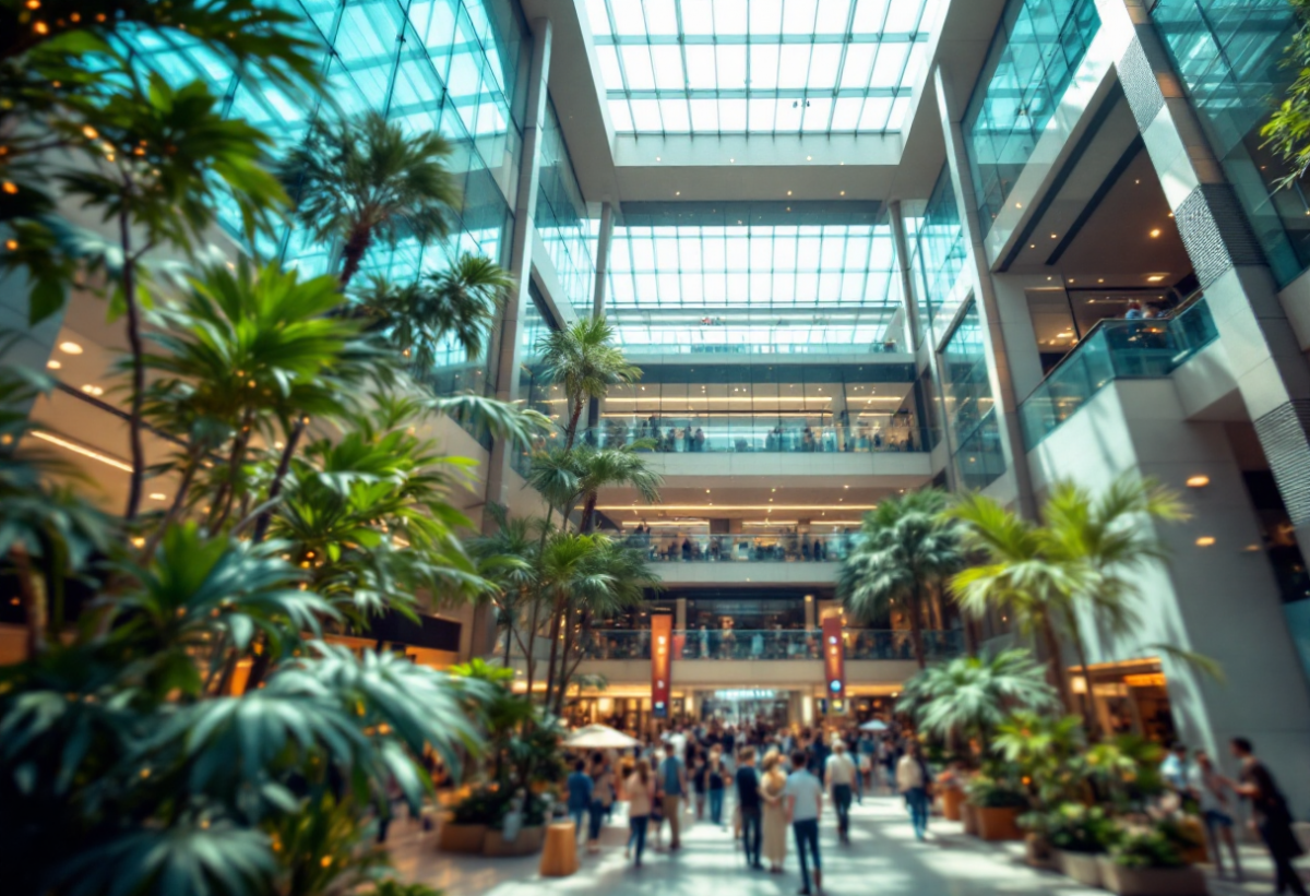 Panico al centro commerciale: spray urticante in un pomeriggio di shopping