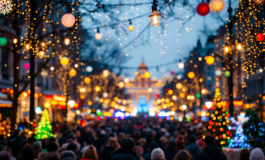 Tony Effe durante il concerto di Capodanno a Roma