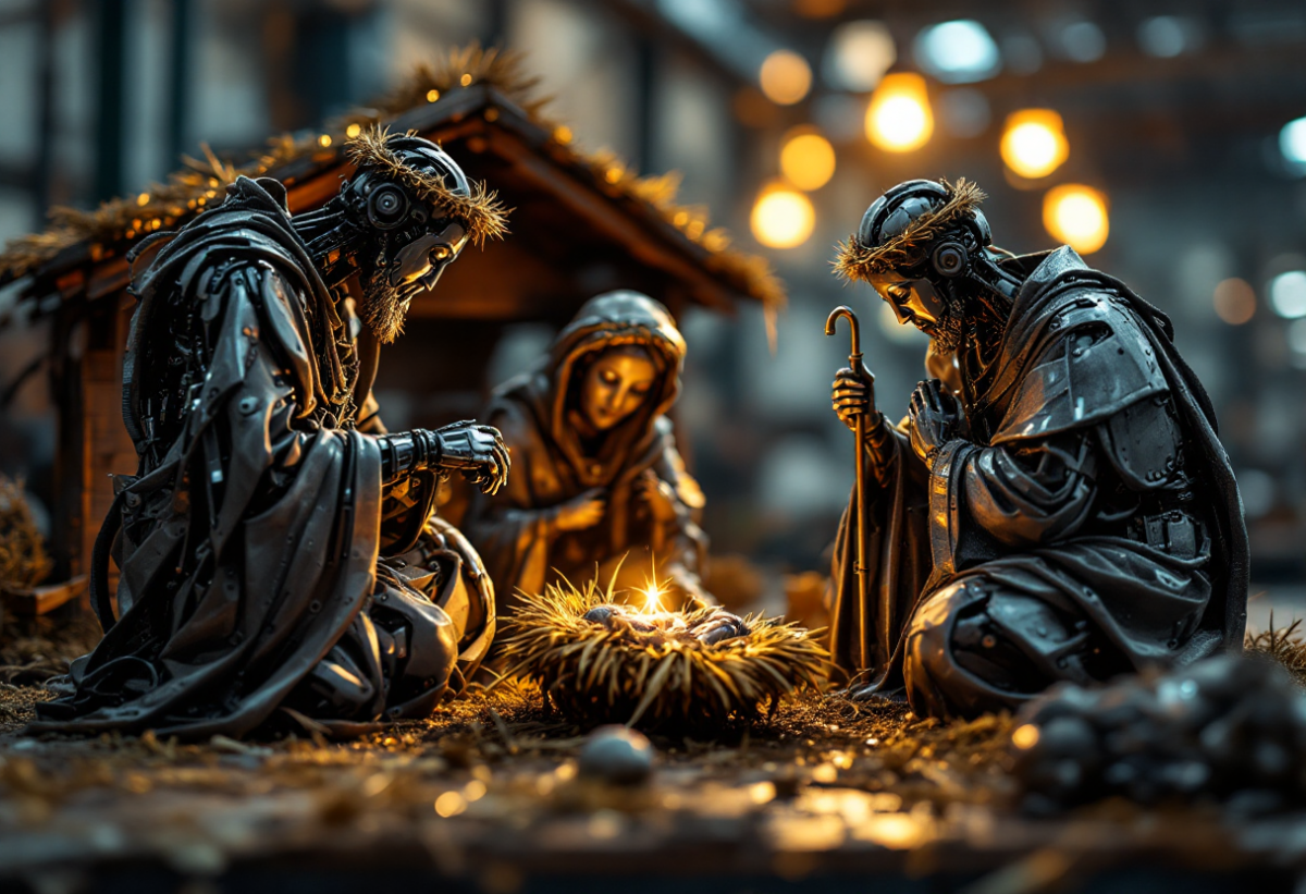 Il presepe metalmeccanico di Città di Castello: un messaggio di lavoro e tradizione