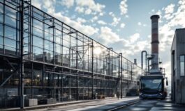 Immagine della fabbrica di Manfredonia riaperta