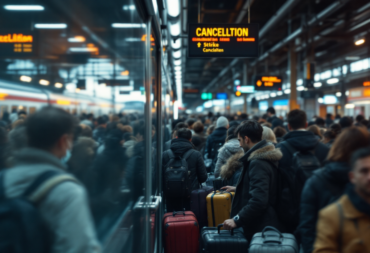 Sciopero di 24 ore: disagi e cancellazioni nel trasporto pubblico