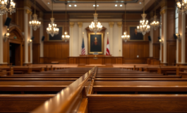 Immagine del tribunale per il duplice omicidio in Calabria