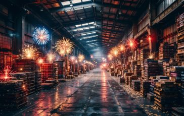 Fuochi d'artificio sequestrati a Monza in un'operazione