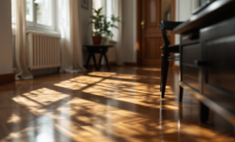 Pino Babbini durante lo sfratto storico