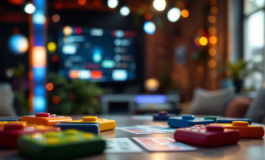 Stefano De Martino e il suo sosia durante Affari Tuoi