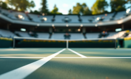 Giocatori di tennis italiani festeggiano un trionfo