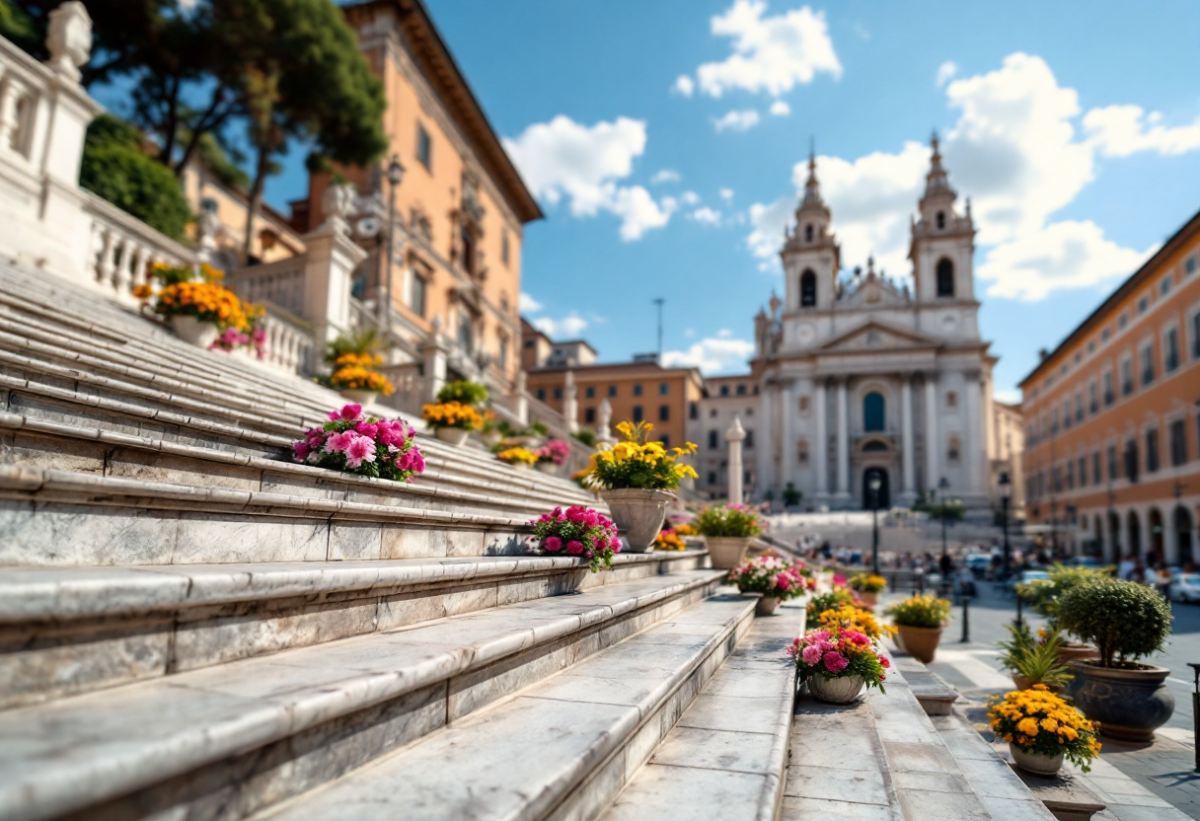 Tensione e protesta durante l'arrivo di papa Francesco a Piazza di Spagna