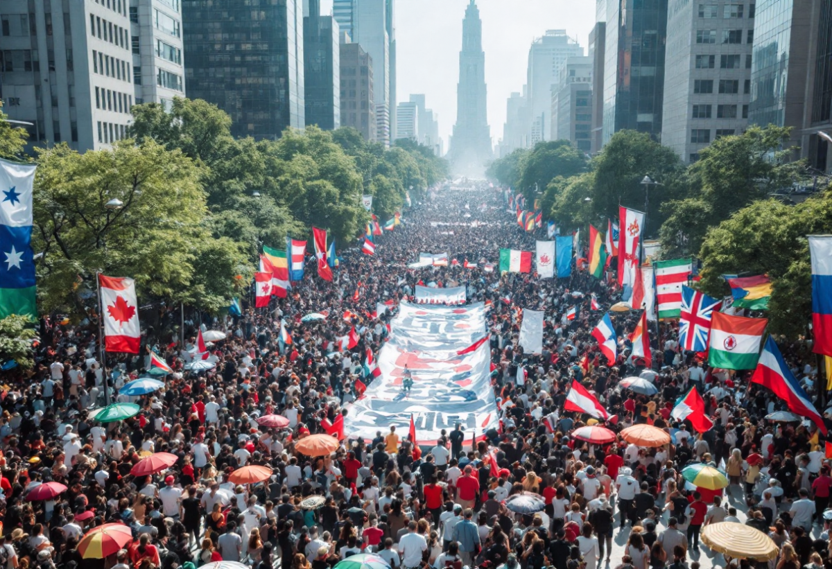 Manifestazione a Roma contro il ddl sicurezza: tensioni e opposizione
