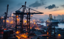 Immagine del porto di Pra' dopo l'incidente mortale