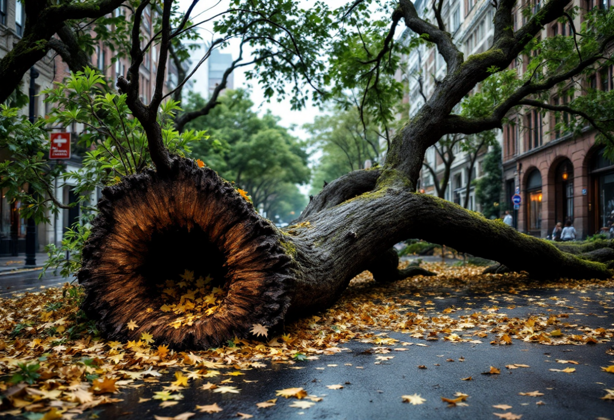 Tragedia a Roma: albero cade e provoca una vittima