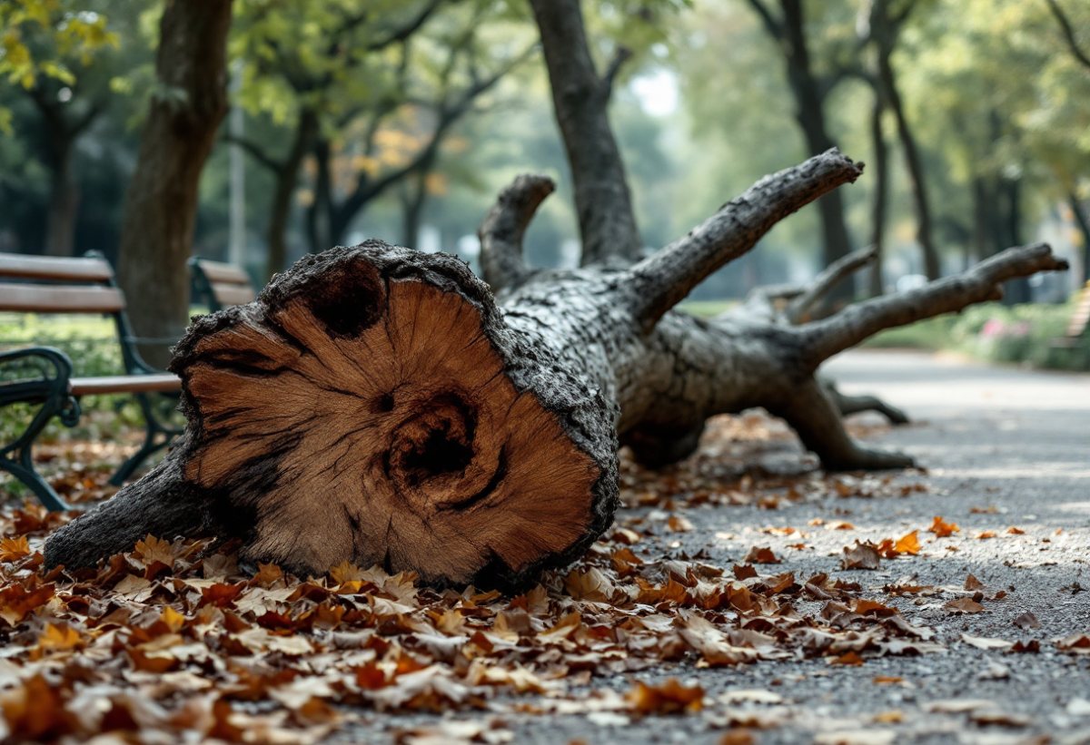 Tragedia a Roma: albero cade in un parco e uccide una madre