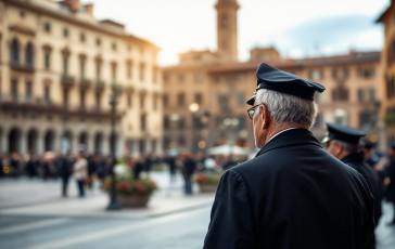 Cerimonia di consegna della Turrita d'argento a Bologna