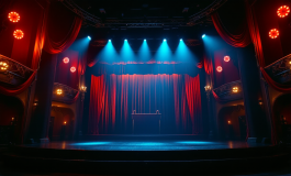 Valerio Scanu durante lo spettacolo teatrale Dreamer