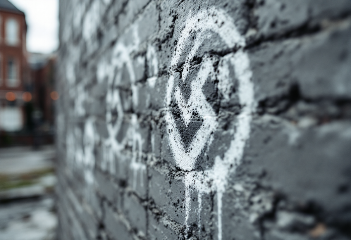 Giovani autori di svastiche a Brescia: un gesto di vandalismo o di odio?