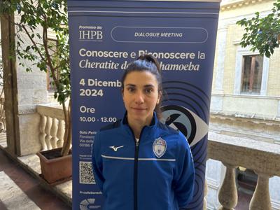 Malattie rare, Sotero: "Contratta cheratite da acanthamoeba a pochi mesi da Olimpiadi Parigi"