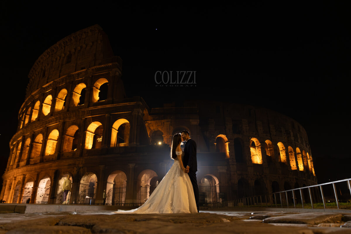 Scopri la magia della Roma notturna per il tuo servizio fotografico