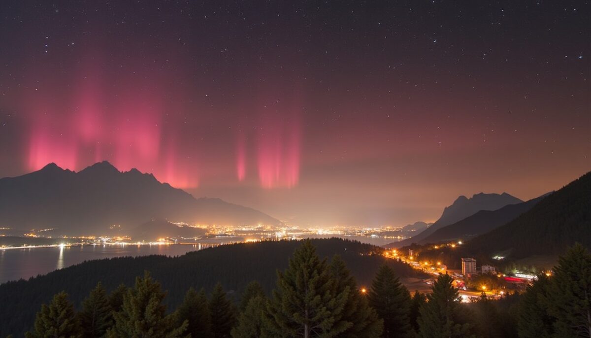 Aurora Boreale sulle Dolomiti: un fenomeno straordinario