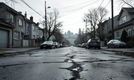 Poliziotti in servizio nel quartiere Quarticciolo dopo aggressione