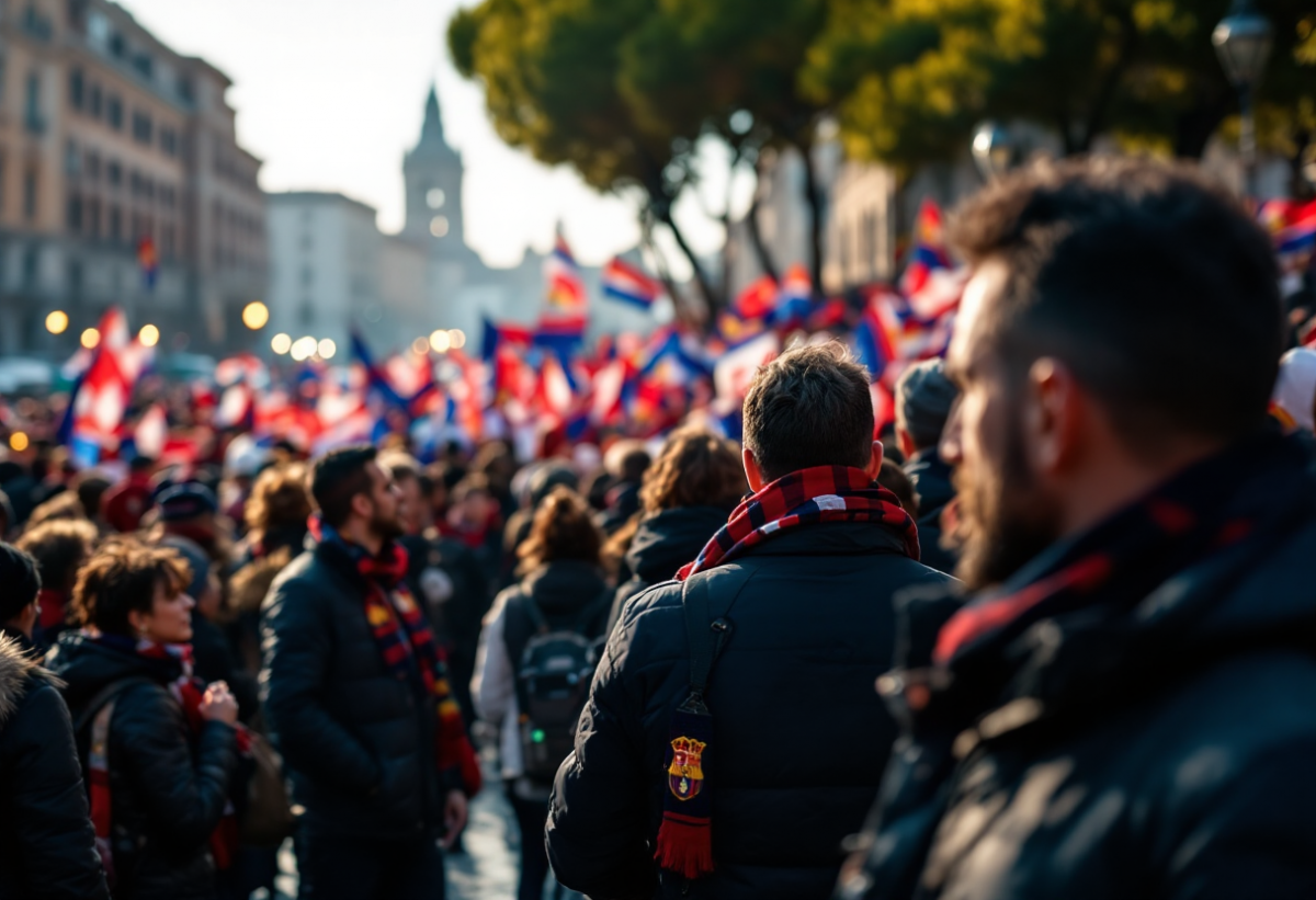 Aggressione a tifosi spagnoli a Roma: un episodio di violenza da condannare
