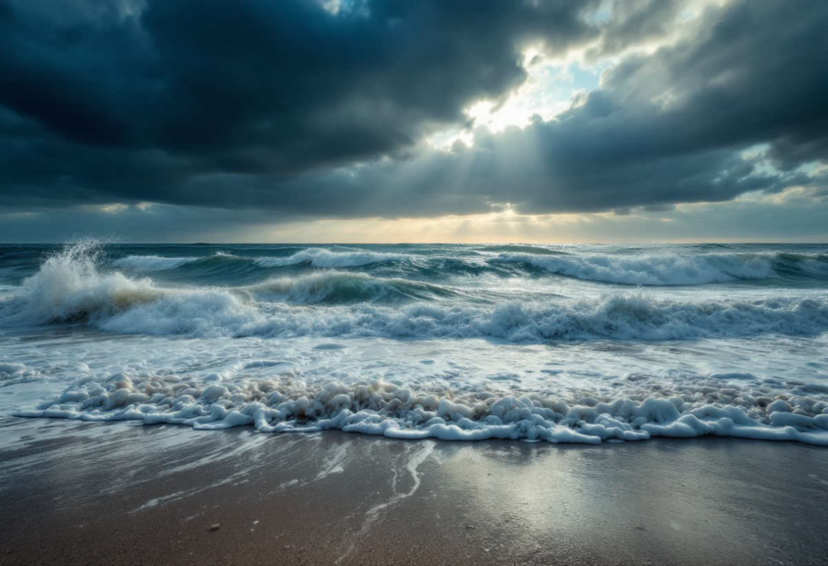 Allerta meteo: temporali e venti forti in Calabria, Sicilia e Sardegna