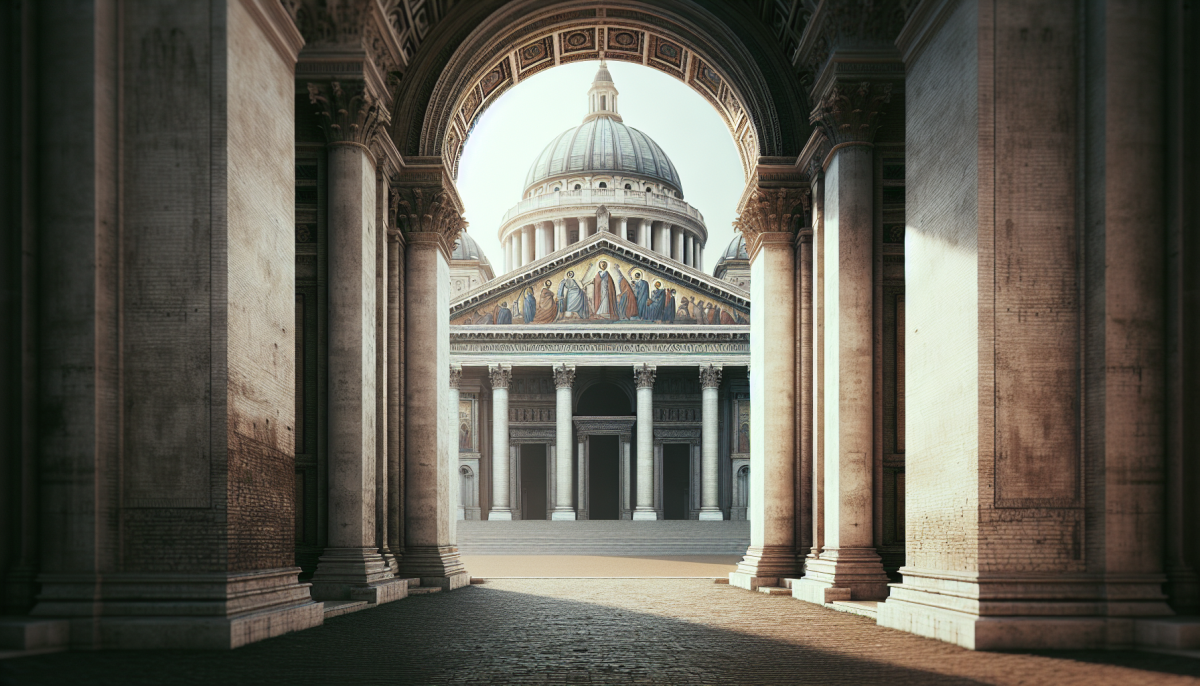 Apertura della porta santa alla basilica di San Paolo Fuori le mura