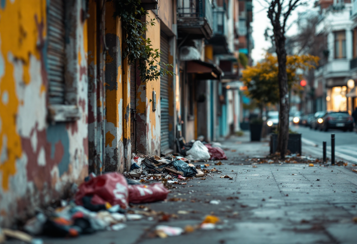 Interventi urgenti per il decoro urbano a via Capo di Lucca