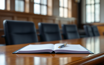 Mohammad Abedini durante le sue dichiarazioni in aula