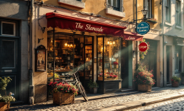 Franca Re Dionigi nel suo negozio storico