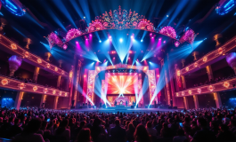 Gerry Scotti sul palco del Festival di Sanremo 2023