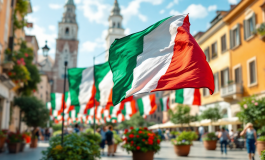 Giorgia Meloni celebra il tricolore al summit di Abu Dhabi