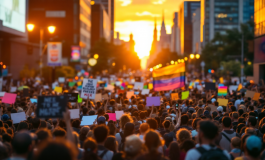 Manifestazione per la giustizia di Ramy Elgaml