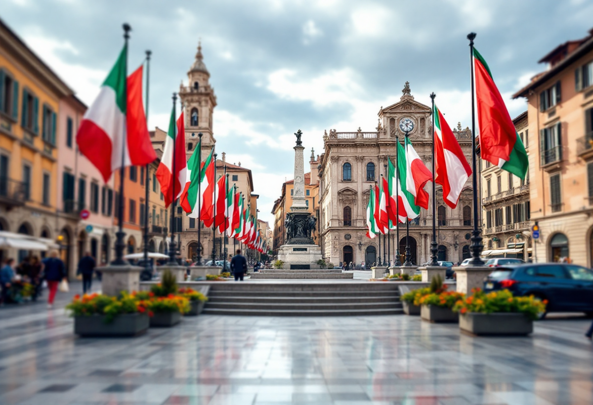 Unità nazionale e proteste: il significato del Tricolore in Italia