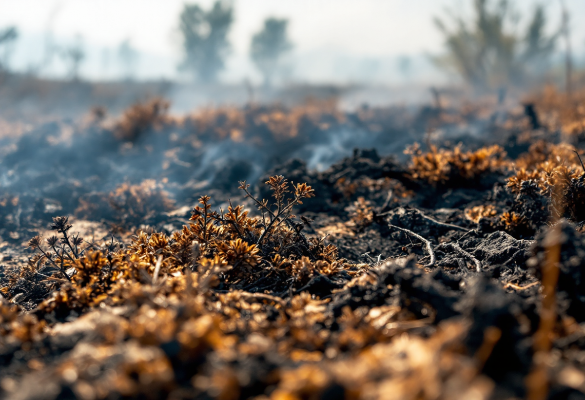 Incendio devastante nell'Oasi del Simeto a Catania