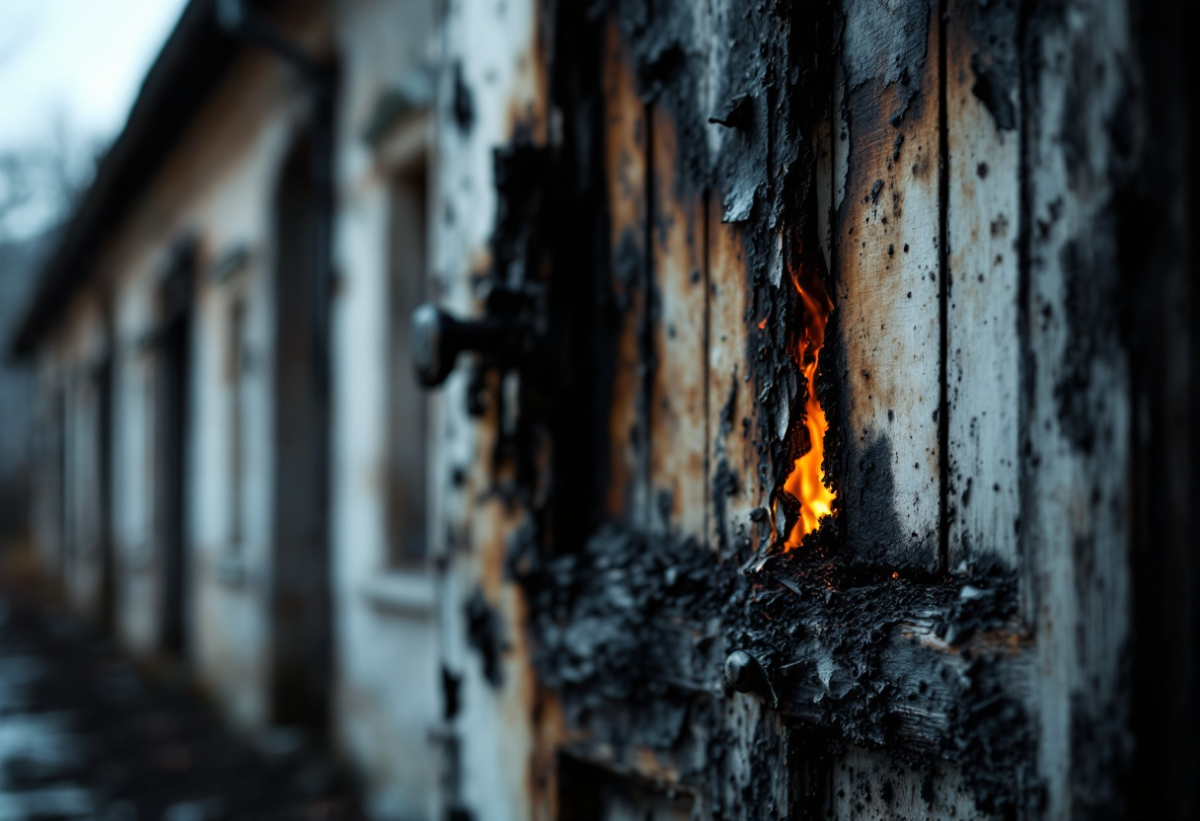 Attentato incendiario alla caserma dei carabinieri di Borgo San Lorenzo
