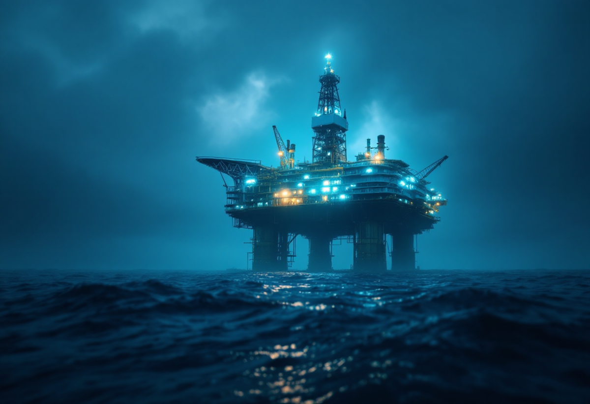 Incendio sulla piattaforma petrolifera Rospo Mare: emergenza in corso