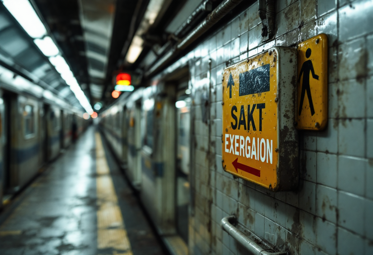 Interruzione della linea B/B1 della metropolitana di Roma