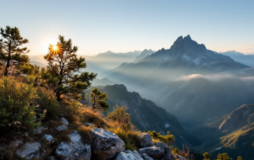 Luca Perazzini durante un'escursione sul Gran Sasso