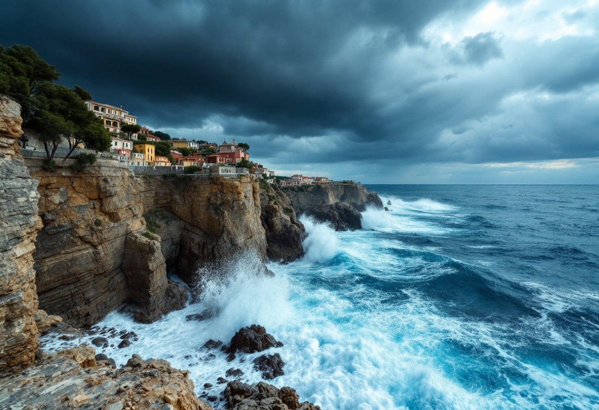 Maltempo in arrivo: weekend di piogge e venti forti al Sud