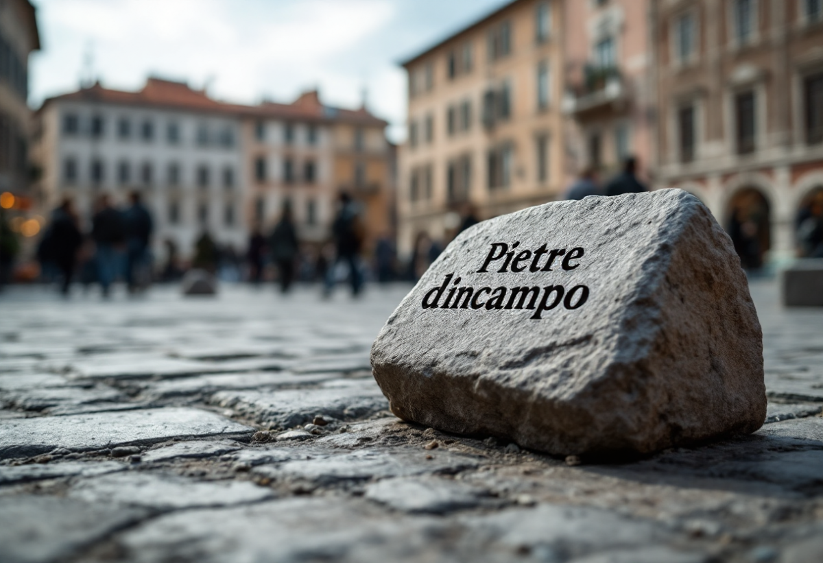 Pietre d'inciampo a Mestre per ricordare i soldati prigionieri